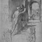 Sketches for the Visitation commissioned in 1583 for the Chiesa Nuova
